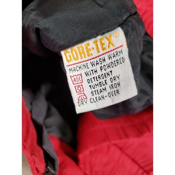 Vintage Alpine Design Jacket Mens Large L Goretex Full Zip Snap Button Softshell - Picture 15 of 16